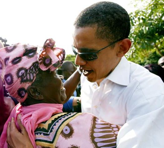 IN THE NEWS: Barack Obama meets his grandmother Sarah