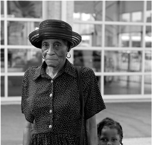 IN THE ARTS: Grandmother and Granddaughter, Flea Market in Plantation, Florida